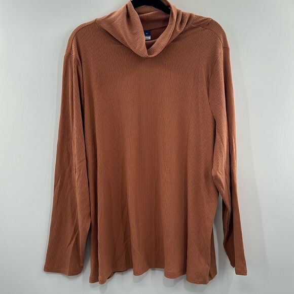 Old Navy Tops - 3For$20 Old Navy Tan Ribbed Turtle Neck size 4X NWOT